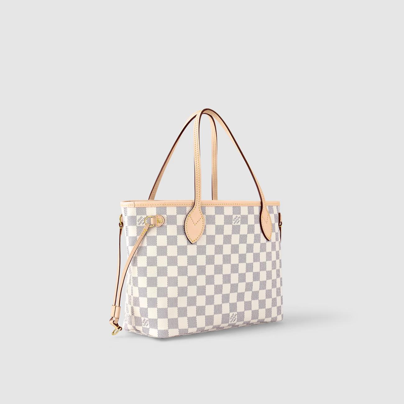 Túi Louis Vuitton Neverfull PM Nữ Damier Zur Canvas